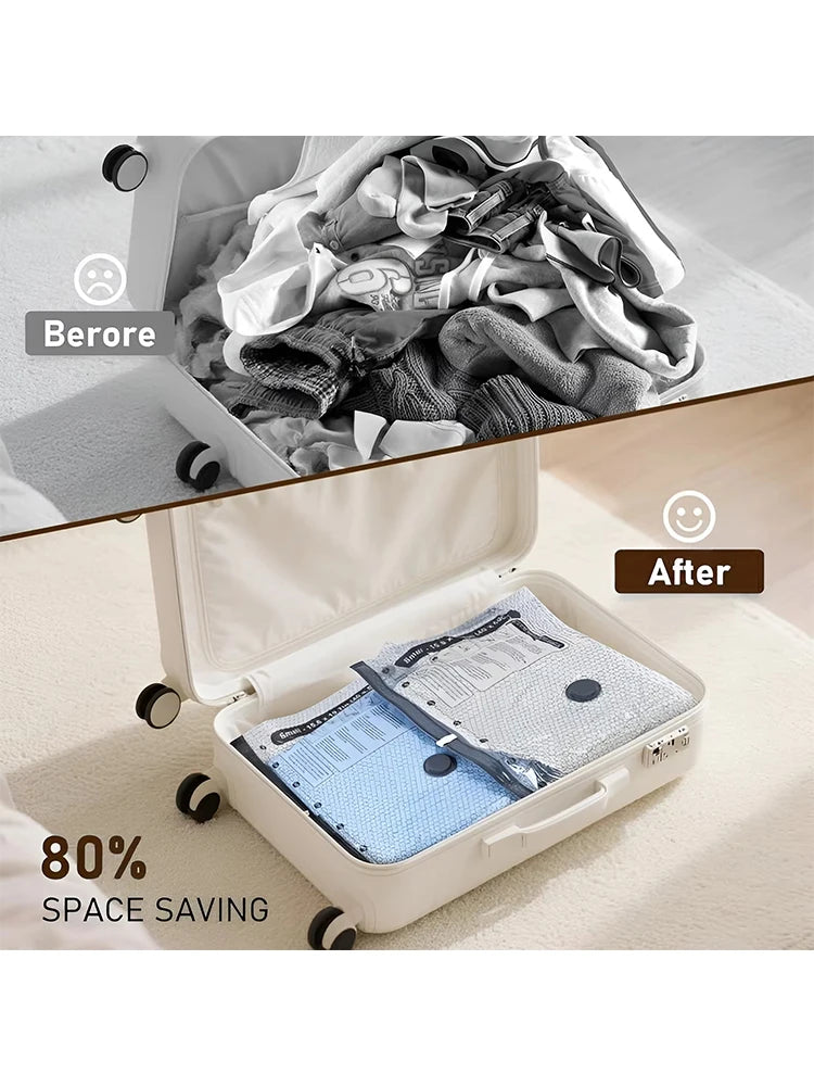 Cordless Vacuum Storage Set with Rechargeable Pump
