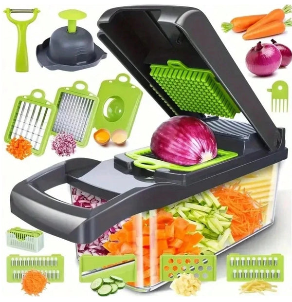 16-in-1 Professioneller Gemüse-Chopper & Slicer