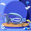 Anti-Fog Swim Goggles with Integrated Earplugs