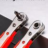 Compact 90-Degree Ratcheting Screwdriver Set with Bit Kit