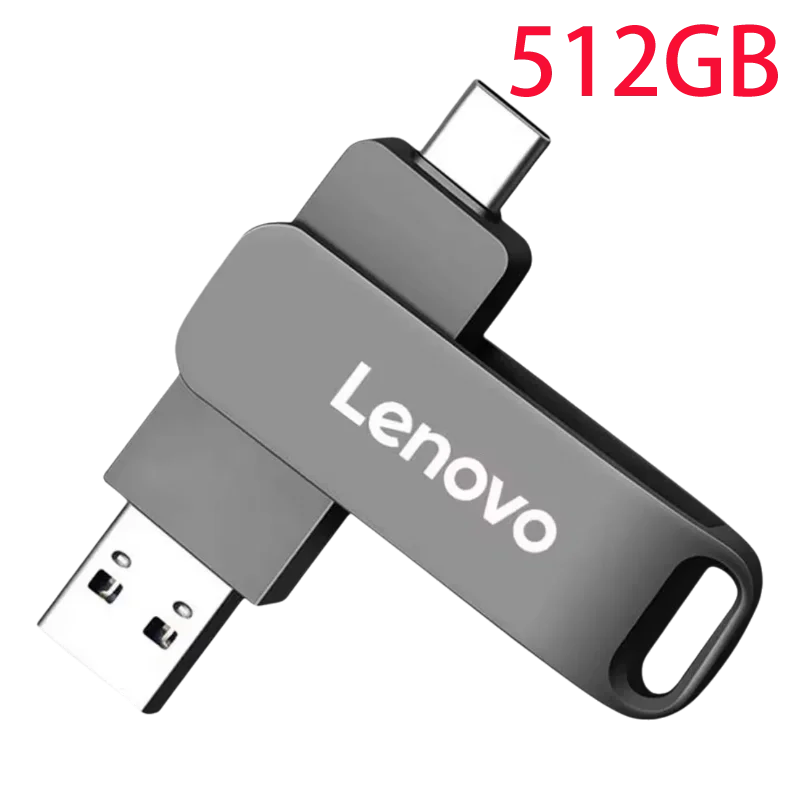 Lenovo USB 3.2 Flash Drive – High-Speed Metal Storage
