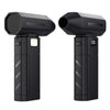 A black high-speed cordless air duster with a textured nozzle and power switch.