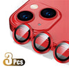 Titanium Camera Lens Protector with Tempered Glass for iPhone