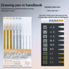 Set de Stylos Gel Vifs pour le Journaling et les Études
