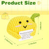 Handmade Crochet Pocket Hug Doll with Custom Message