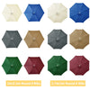 Waterproof Replacement Patio Umbrella Canopy