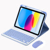 Bluetooth Keyboard Case for iPad with Detachable Keyboard & Pencil Holder