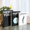 Set of 3 Decorative Faux Books for Shelf & Coffee Table Styling