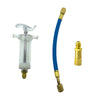 Car A/C Oil and Dye Injector with Low-Side Quick Coupler