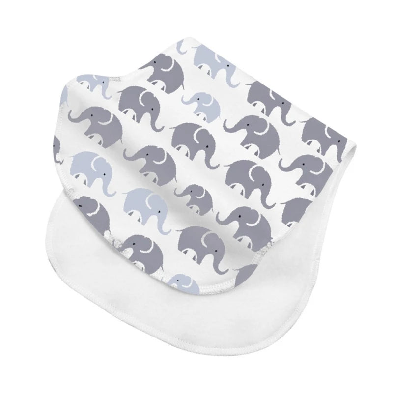 Soft Cotton Burp Cloths for Newborns (2-Pack)