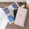 Elegant Folding Wallet with Card Slots and Coin Pocket