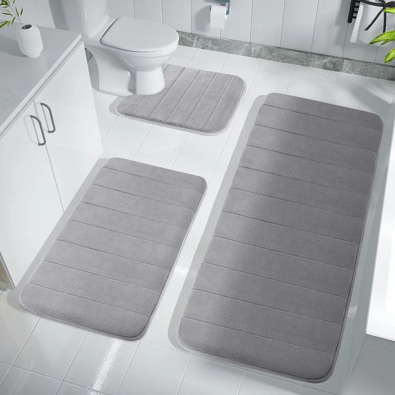 Memory Foam Bath Mat with Non-Slip Backing