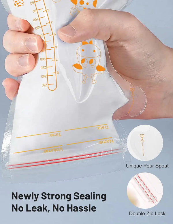Self-Standing Breastmilk Storage Bags (30-Pack)