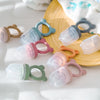 Silicone Baby Fruit Feeder with Protective Cover