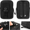 Heavy-Duty Tactical Utility Pouch with MOLLE Straps & Carabiner
