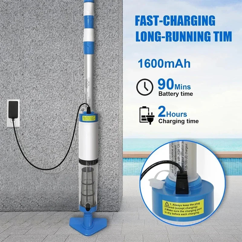 Cordless Handheld Pool Vacuum Cleaner