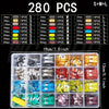 Standard & Mini Blade Fuse Assortment Kit for Cars and Trucks