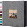 Linen 4x6 Photo Album with 600 Pockets