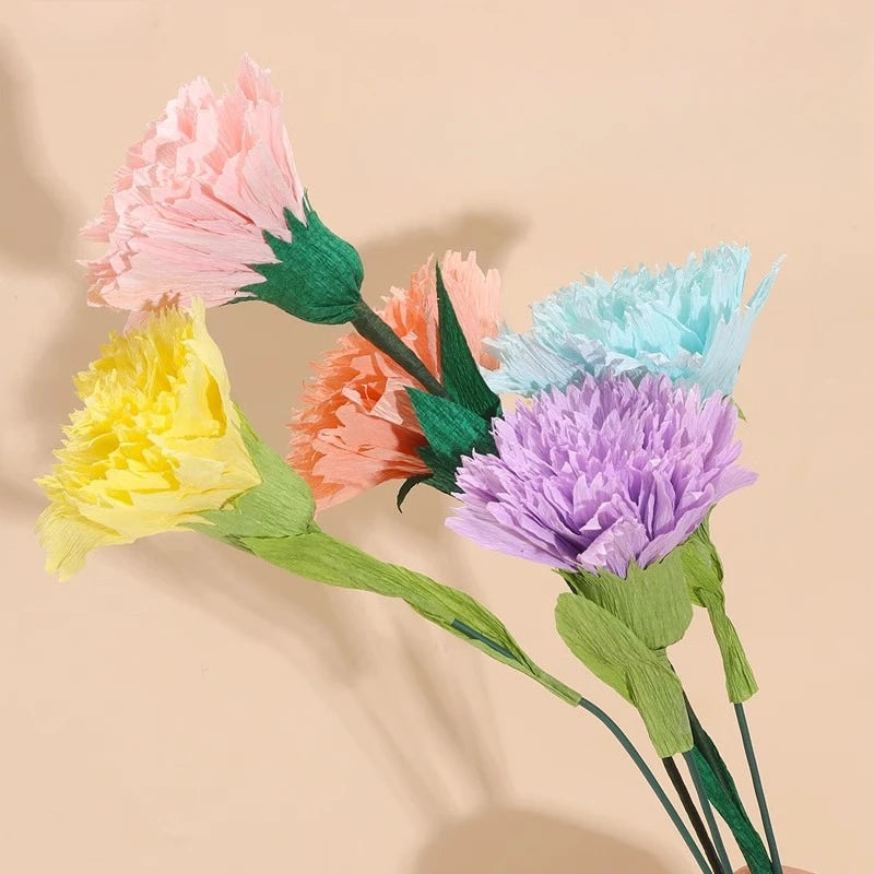 Handmade Crepe Paper Roll for DIY Paper Flowers