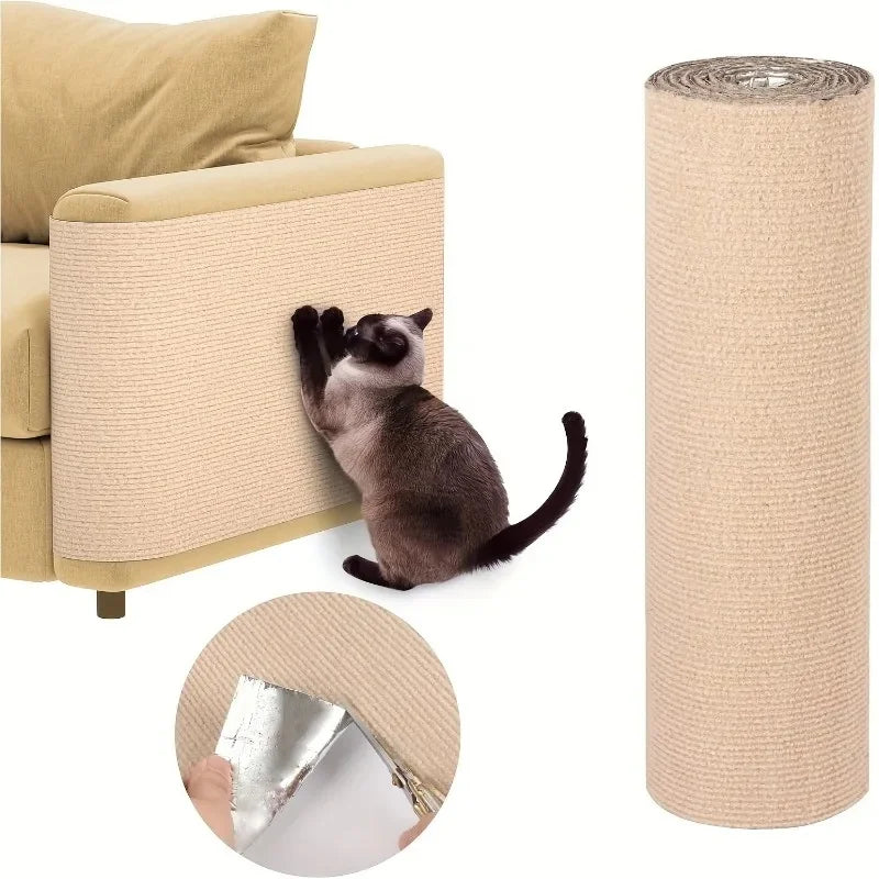 Alfombrilla Rascadora Adhesiva para Gatos