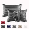 Luxurious Satin Stripe Pillowcase with Envelope Closure