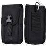 Black multilayer card slot phone pouch with a belt loop for a Doogee device.