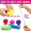 36-Color Air-Dry Modeling Clay Set with Carving Tools