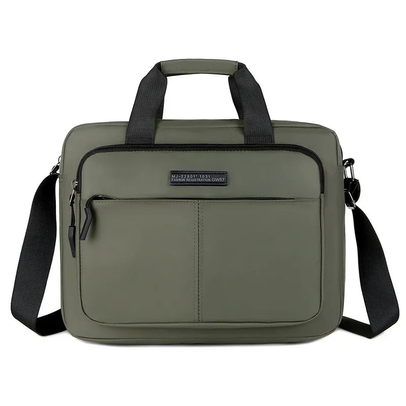 Large-Capacity Men's Messenger Bag with A4 Compatibility
