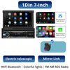 7-Inch Retractable Wireless CarPlay & Android Auto Head Unit