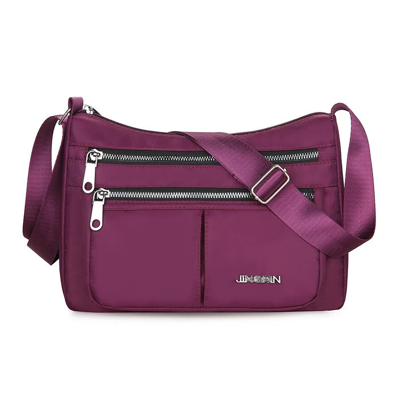 Leichte Nylon-Crossbody-Tasche