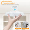 Rechargeable Motion-Sensor Ceiling Light with Remote Control