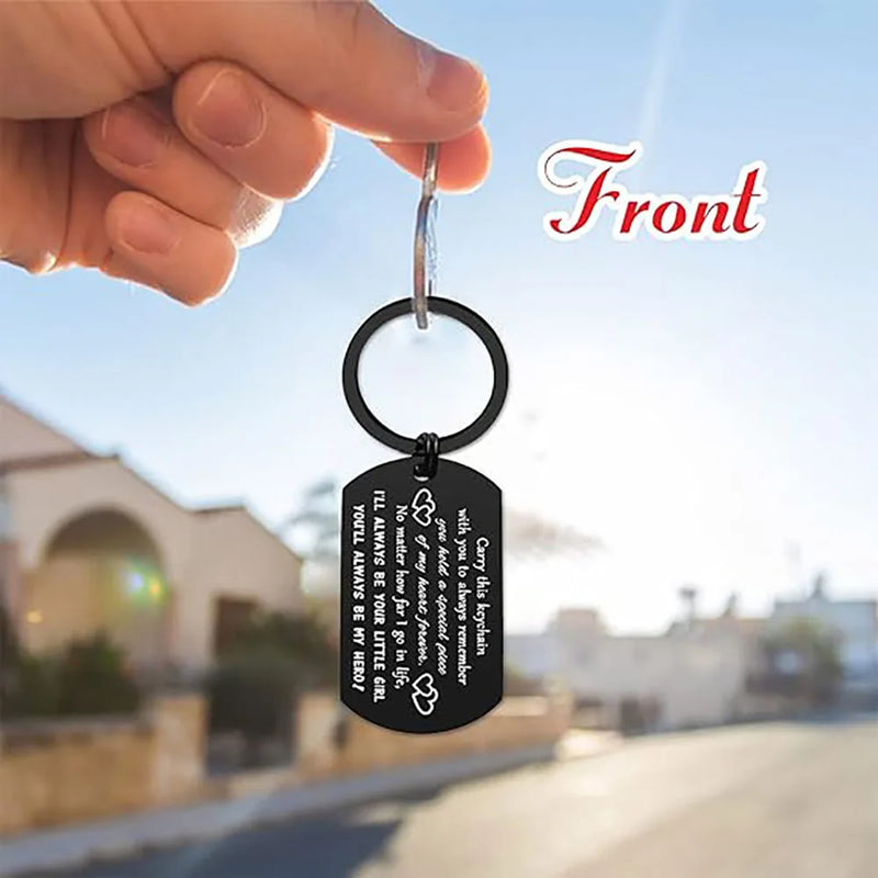 Drive Safe Dad Keychain