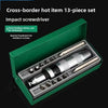 13-Piece Impact Screwdriver Kit for Stubborn Screws