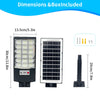 All-in-One Solar-LED-Straßenlaterne mit Fernbedienung