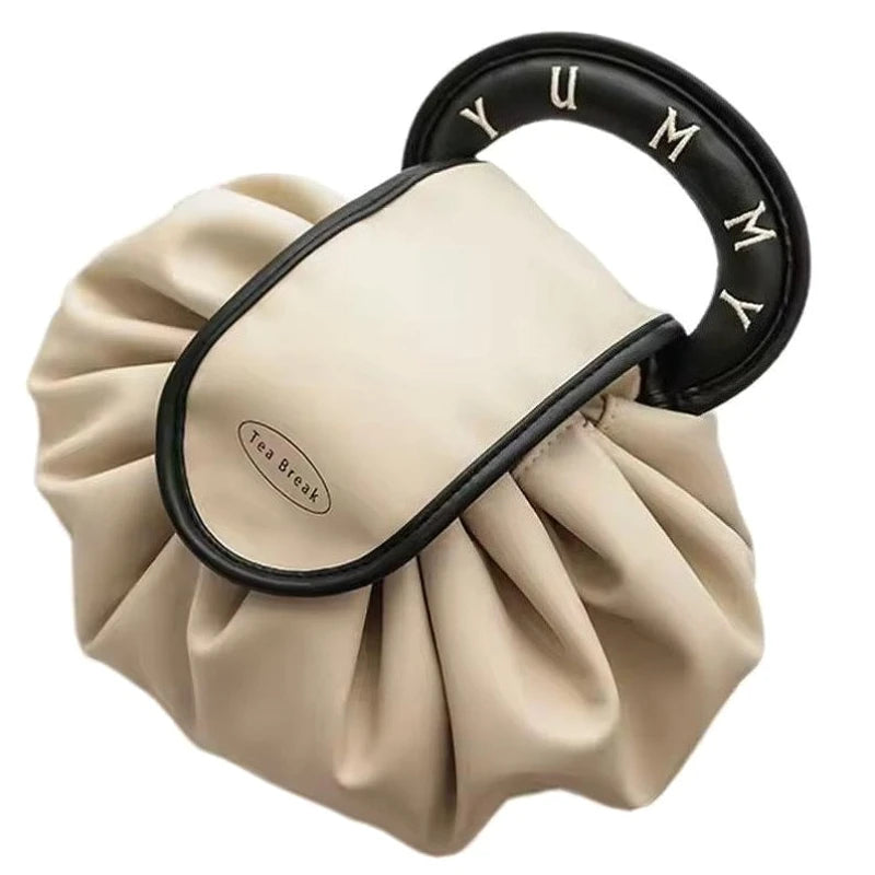 Trousse de Maquillage Barrique Spacieuse avec Cordon