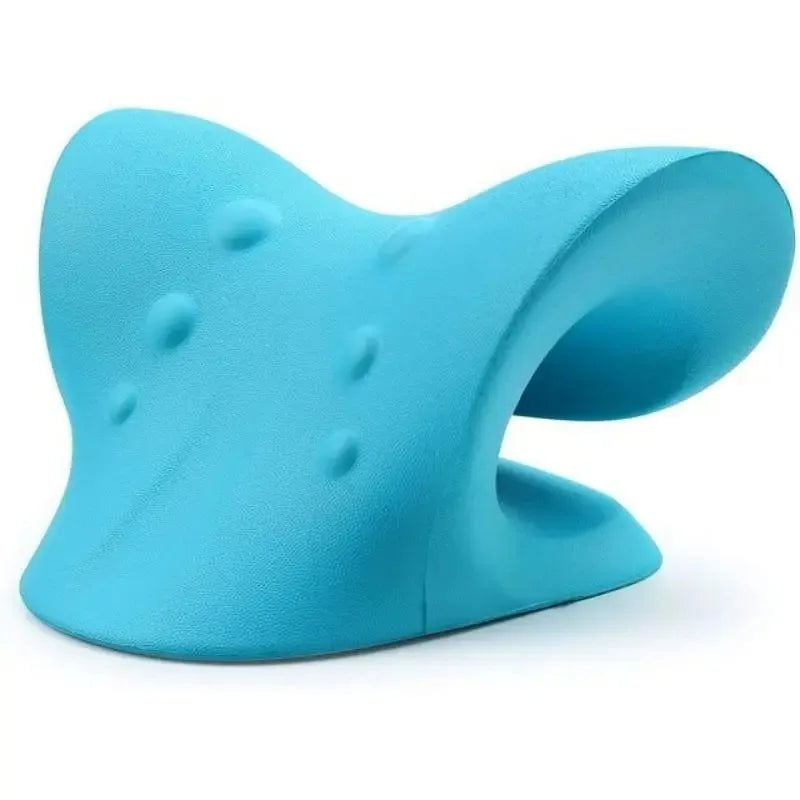 Neck and Shoulder Relaxer Pillow with Cervical Traction Support