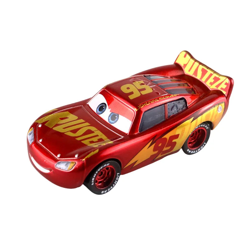 Diecast Metal Cars 6-Pack with Lightning McQueen, Mater, Cruz Ramirez & More
