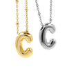 Personalized Initial Letter Pendant Necklace