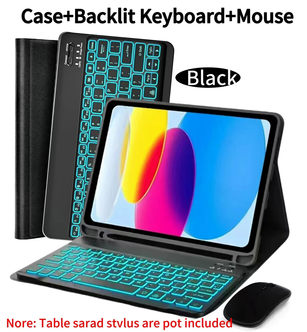 iPad Keyboard Case with Removable Cover