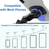 Anti-Shake Motorcycle Phone Mount with Vibration Dampener