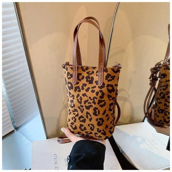 Leopard Print Tote Bag