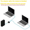 RJ45 Ethernet Coupler with Dual Female Ports