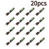 A set of 20 realistic cockroach prank gum toys shown in various orientations.