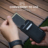 Minimalist Nylon Card Holder with RFID Protection