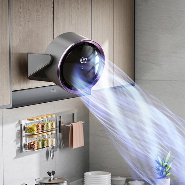 Rechargeable Standing Floor Fan with Remote Control