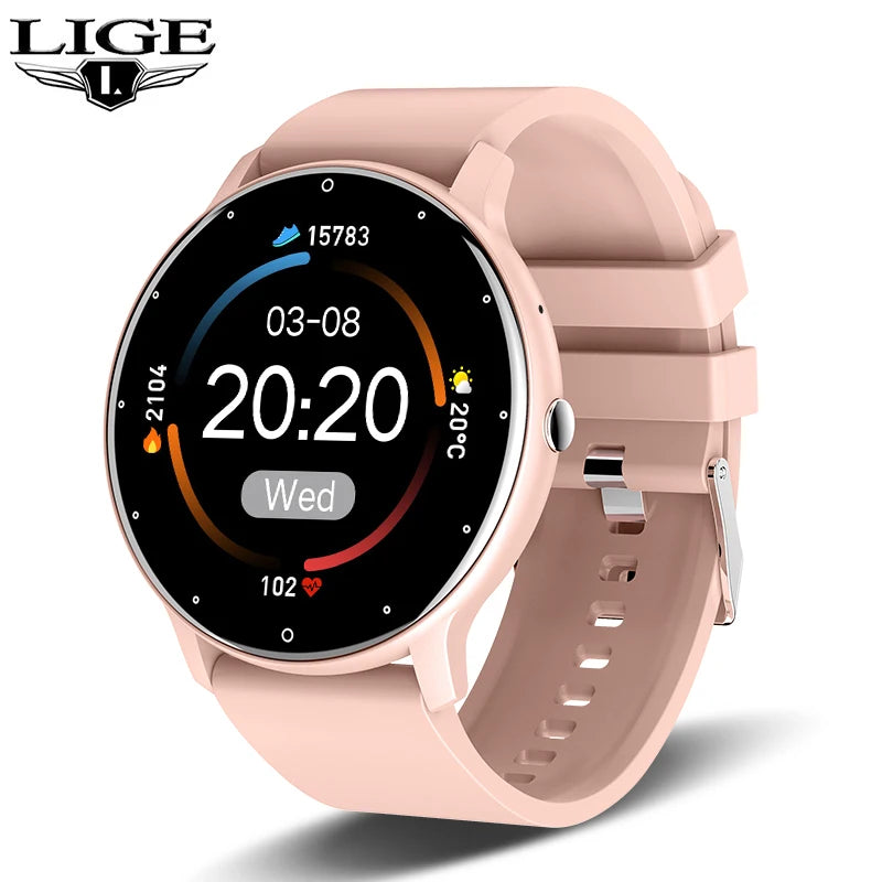 Reloj Inteligente Deportivo LIGE con Monitor de Ritmo Cardíaco y Seguimiento de Actividad