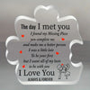 I Love You Acrylic Puzzle Desktop Keepsake