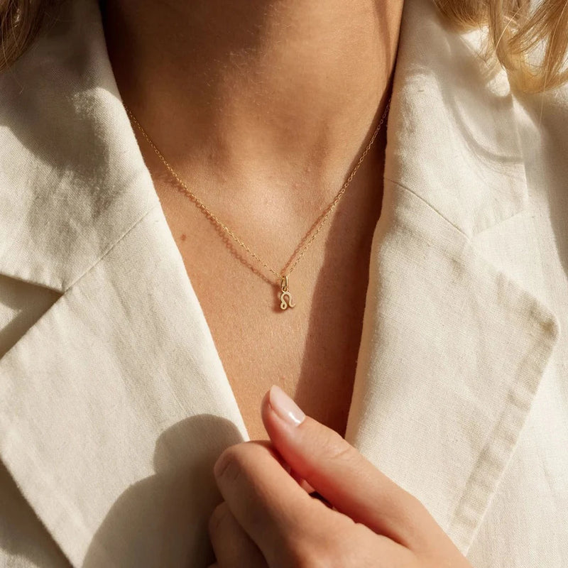 Stainless Steel Zodiac Constellation Pendant