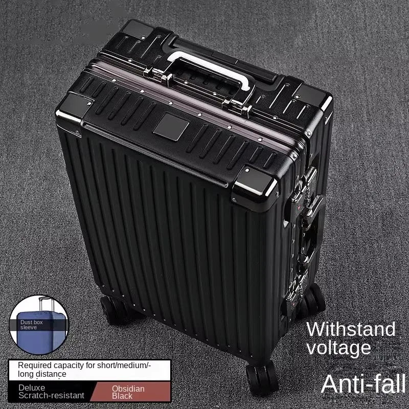Valise en Aluminium Durable avec Serrure de Sécurité