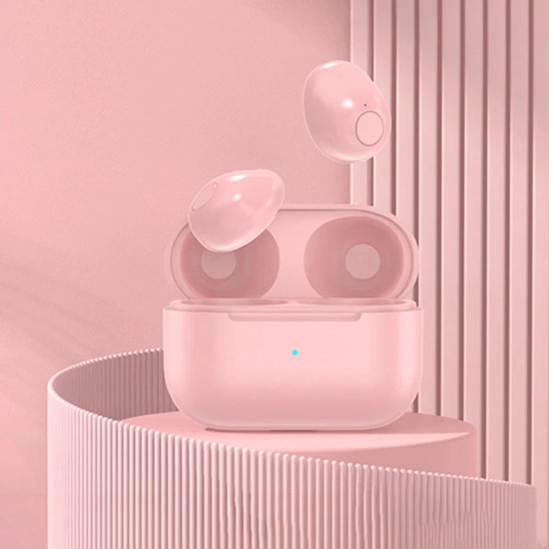 Semi-In-Ear Bluetooth Earbuds with Charging Case